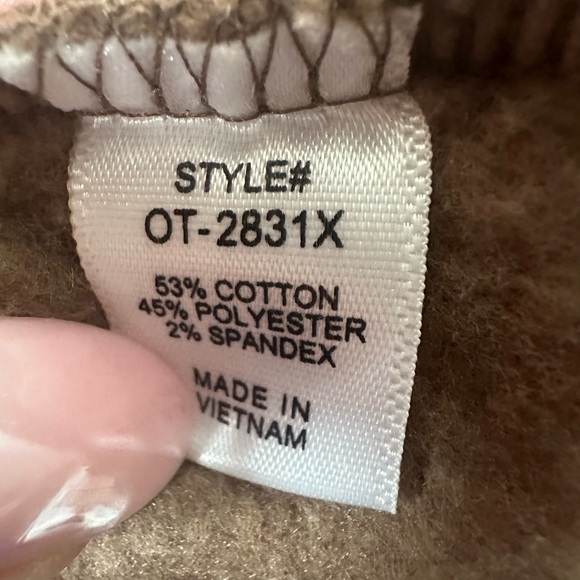 Zenana High Low Crewneck Sweatshirt Womens Plus 2X Brown‎ Pockets Mocha - Picture 8 of 14